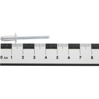 Заклепка вытяжная Ал/Ст 4,8х10 станд. бортик 500 шт. Fasty 01010004810AM