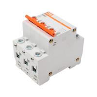 Автоматический выключатель TDM ELECTRIC ВА47-63 3Р 63А SQ0218-0025
