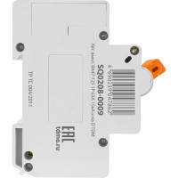 Автоматический выключатель TDM ELECTRIC ВА47-125 1Р 63А 15кА D SQ0208-0009