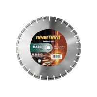Диск алмазный сегментный Лазер-20 по граниту (350х25.4 мм) ПРАКТИКА 030-016