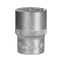 Торцевая головка КОБАЛЬТ 1/2, 21мм, Cr-V 643-132