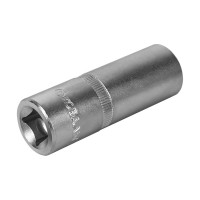 Глубокая торцевая головка КОБАЛЬТ 1/2, 19мм, Cr-V 644-108