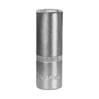 Глубокая торцевая головка КОБАЛЬТ 1/2, 19мм, Cr-V 644-108