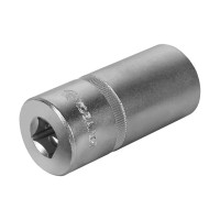 Глубокая торцевая головка КОБАЛЬТ 1/2, 27мм, Cr-V 644-146