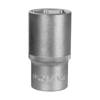 Глубокая торцевая головка КОБАЛЬТ 1/2, 32мм, Cr-V 644-160