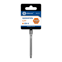 Удлинитель 1/4, 100мм, Cr-V КОБАЛЬТ 642-616