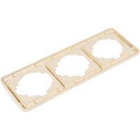 Рамка 3-ая горизонтальная слоновая кость серия "Валдай" TDM ELECTRIC SQ1804-0119