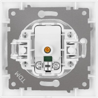 Телевизионная простая розетка, мама, белая, 0-2400 МГц TDM ELECTRIC Лама SQ1815-0017