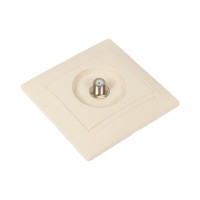 Розетка SAT F-разъем, слоновая кость 0-2400МГц TDM ELECTRIC Лама SQ1815-0121