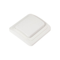 Розетка с крышкой, белая 2П+З 16А TDM ELECTRIC Валдай SQ1804-0011