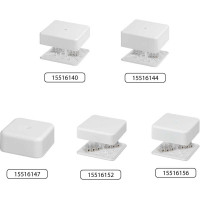 Коробка распределительная TDM ELECTRIC 50х50х20 ОП с клеммной колодкой белая IP40 упаковка 48 штук SQ1401-0202