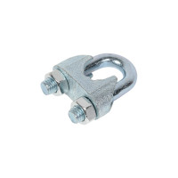 Канатный зажим КРЕП-КОМП DIN 741 м20 10шт зк20ф