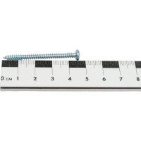 Шуруп с полукруглой головкой КРЕП-КОМП DIN7981 3,5х45 6000шт шп3545