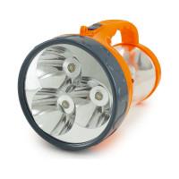 Аккумуляторный фонарь "Светлячок" КРАСНАЯ ЦЕНА 324 3LED 1W + кемпинг 24SMD 4606400615941