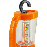 Аккумуляторный фонарь "Светлячок" КРАСНАЯ ЦЕНА 324 3LED 1W + кемпинг 24SMD 4606400615941