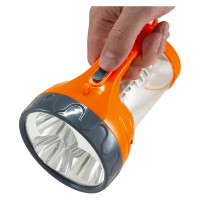 Аккумуляторный фонарь "Светлячок" КРАСНАЯ ЦЕНА 324 3LED 1W + кемпинг 24SMD 4606400615941