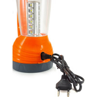 Аккумуляторный фонарь "Светлячок" КРАСНАЯ ЦЕНА 324 3LED 1W + кемпинг 24SMD 4606400615941