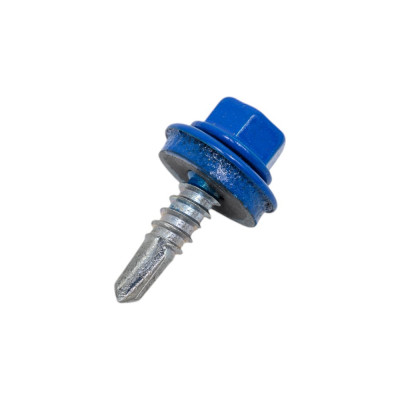 Кровельный саморез Kenner 4,8х19 RAL5005 насыщенный синий 300шт ск48195005ф