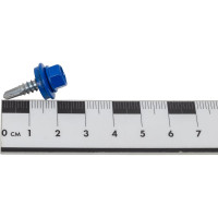 Кровельный саморез Kenner 4,8х19 RAL5005 насыщенный синий 300шт ск48195005ф