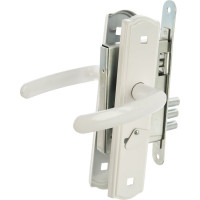 Врезной сувальдный замок AVERS ЗВ9-4-1-4 белый 20748