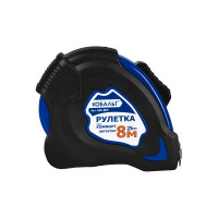 Рулетка Комфорт (8м x 25мм) обрезиненный корпус КОБАЛЬТ 646-805