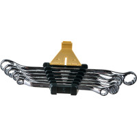 Набор накидных ключей 10-24мм 45град. зеркальная полировка 6шт JTC-PR1012S