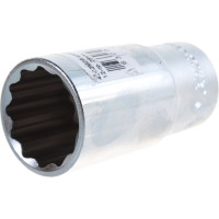 Головка торцевая длинная 12-гранная (28 мм; 1/2") Hans 4302M28