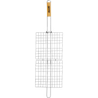 Решетка-гриль SPARTA 230х230 мм, хромированная 69568