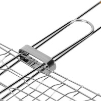 Решетка-гриль SPARTA 230х230 мм, хромированная 69568