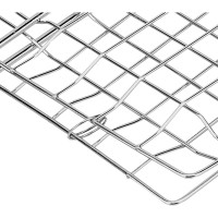 Решетка-гриль SPARTA 230х230 мм, хромированная 69568