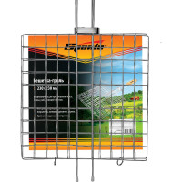 Решетка-гриль SPARTA 230х230 мм, хромированная 69568