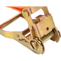 Багажный ремень с крюками STELS 10x0.038м, храповый механизм 54378