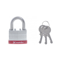 Навесной замок MATRIX 50 мм 91807