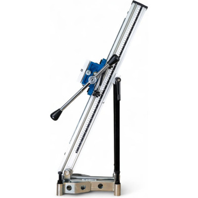 Стойка для сверлильной машины KEOS до 250мм наклонная на роликах с быстросъемным креплением мотора и крепежом по бетону 12520