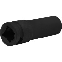 Головка торцевая ударная удлиненная 6-ти гранная, тип N19KL-14 (14 мм; 1/2'') NORGAU 064045014