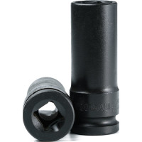 Набор головок ударных удлиненных 6-ти гранных, тип N19KL-007 (7 шт; 1/2'') NORGAU 064045807