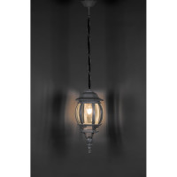 Садово-парковый светильник, восьмигранный на цепочке 100W E27 230V, белый Feron 8105 11103