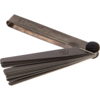 Набор щупов NORGAU 0.05-1.00 мм х13 нержавеющая сталь, 100 мм 045158102