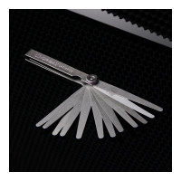 Набор щупов NORGAU 0.05-1.00 мм х13 нержавеющая сталь, 100 мм 045158102