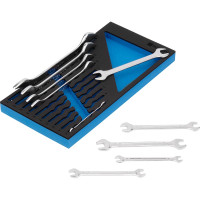 Набор рожковых гаечных ключей NORGAU тип N6-100 10 шт 060107810