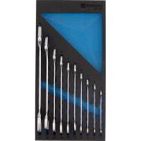 Набор рожковых гаечных ключей NORGAU тип N6-100 10 шт 060107810