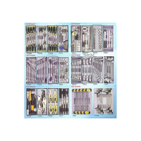 Инструментальная тумба 7 секций, 286пр, красная FORCE 10217R-286