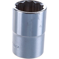 Головка торцевая 12-ти гранная (18 мм; 1/2"; 37 мм) Hans 4402M18