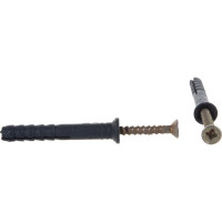 Полипропиленовый дюбель-гвоздь STAYER MASTER потайный бортик, 6x40 мм, 125 шт 30645-06-040