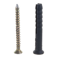 Полипропиленовый дюбель-гвоздь STAYER MASTER потайный бортик, 6x40 мм, 125 шт 30645-06-040