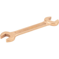 Рожковый ключ NORGAU тип N6-22x27 искробезопасный, 22х27 мм, длина 215 мм 069002098