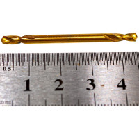 Сверло по металлу двусторон Профоснастка 3,0 мм HSS M2 TIN/135 DIN 1897, 10 шт., №943 30207011