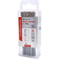 Сверло по металлу Профоснастка №381 ПрофОснастка Эксперт 5,4 мм P6M5 HSS M2 TIN 6542 135 DIN 338, 1шт. - упак. в пласт. бокс по 10 шт. 30202061