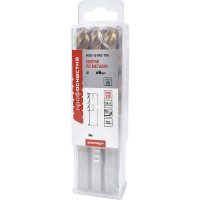 Сверло по металлу Профоснастка 12,2 мм HSS M2 TIN/135 DIN 338, 5 шт., №449 30202129