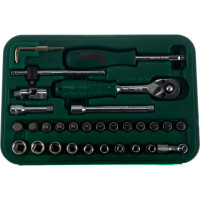 Инструментальный набор Hans 1/4" 33 предмета 2633MBG
